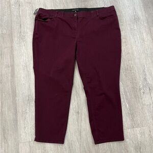 Ryan Wylde Maroon Pants - Size 26